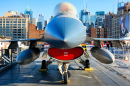 F-16 Fighter Jet in New York City
