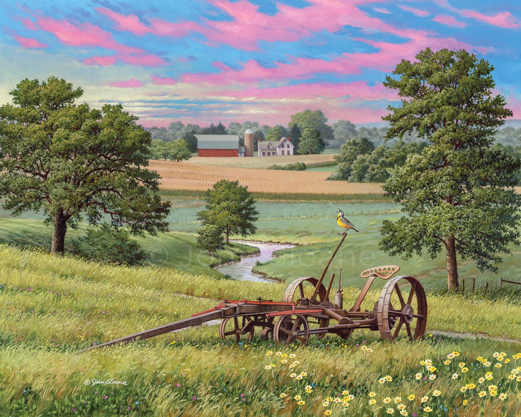 Happy July jigsaw puzzle in Ruth Brant puzzles on TheJigsawPuzzles.com