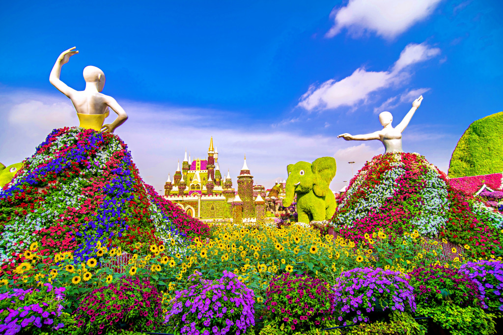Miracle Garden in Dubai jigsaw puzzle in Blumen puzzles on TheJigsawPuzzles.com