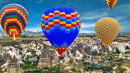 Hot Air Balloons in the Mountains