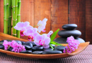 Spa Stones and Orchids