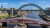 Swing Bridge and Tyne Bridge in Newcastle