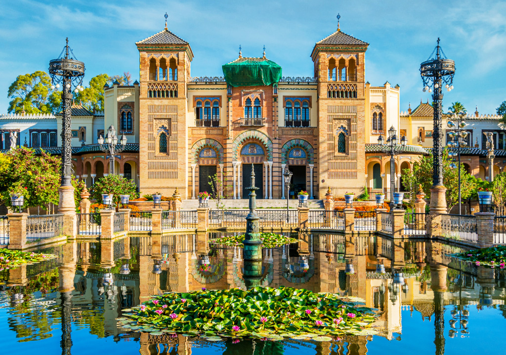 Museum of Arts and Popular Customs of Seville jigsaw puzzle in Puzzle of the Day puzzles on TheJigsawPuzzles.com