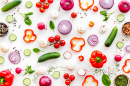 Colorful Vegetable Pattern