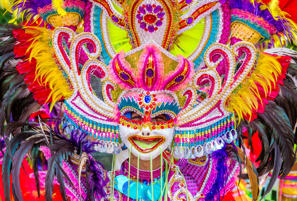 Masskara Festival, Bacolod, Philippines jigsaw puzzle in People puzzles on TheJigsawPuzzles.com