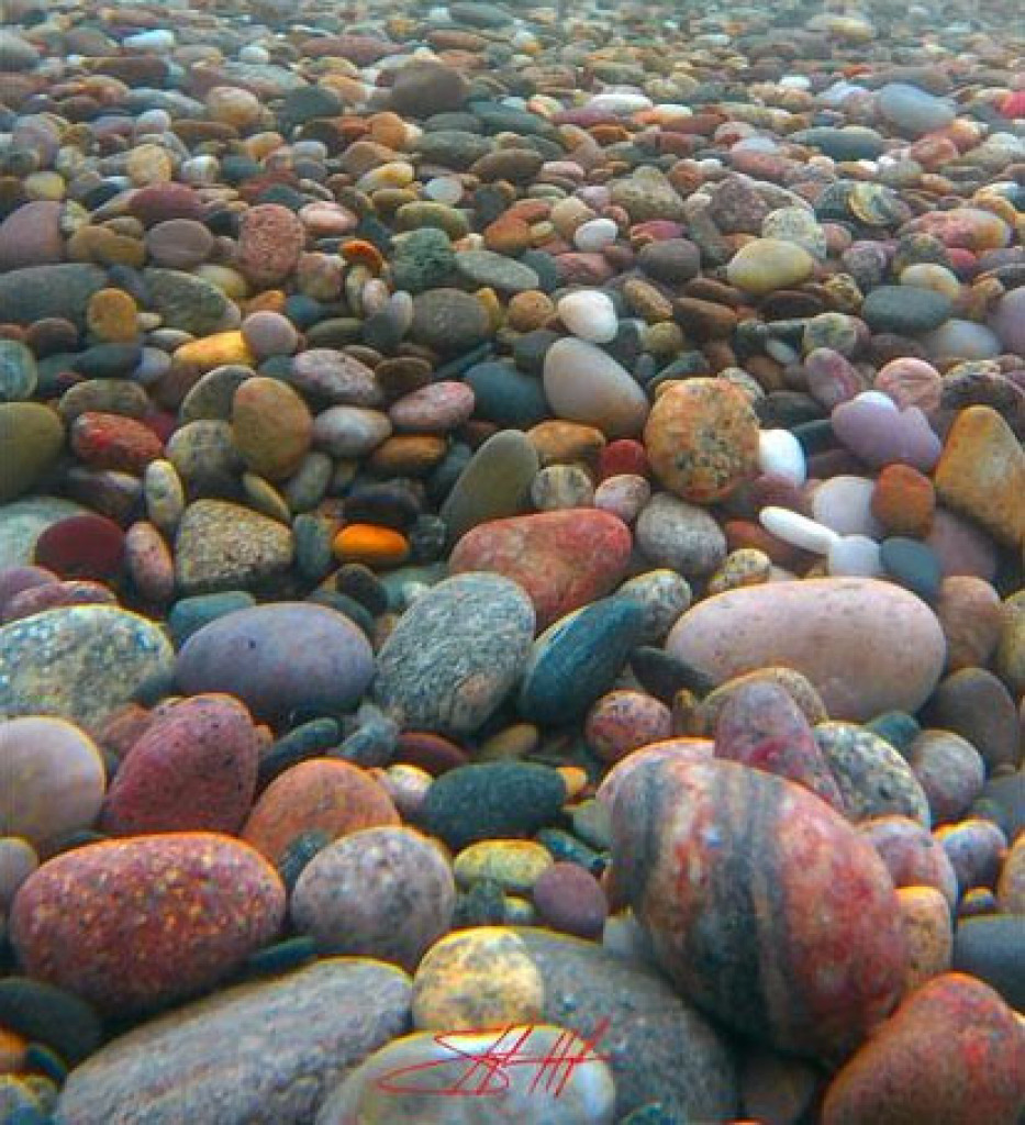 Creek Stones jigsaw puzzle in Carolyn Cordell puzzles on TheJigsawPuzzles.com