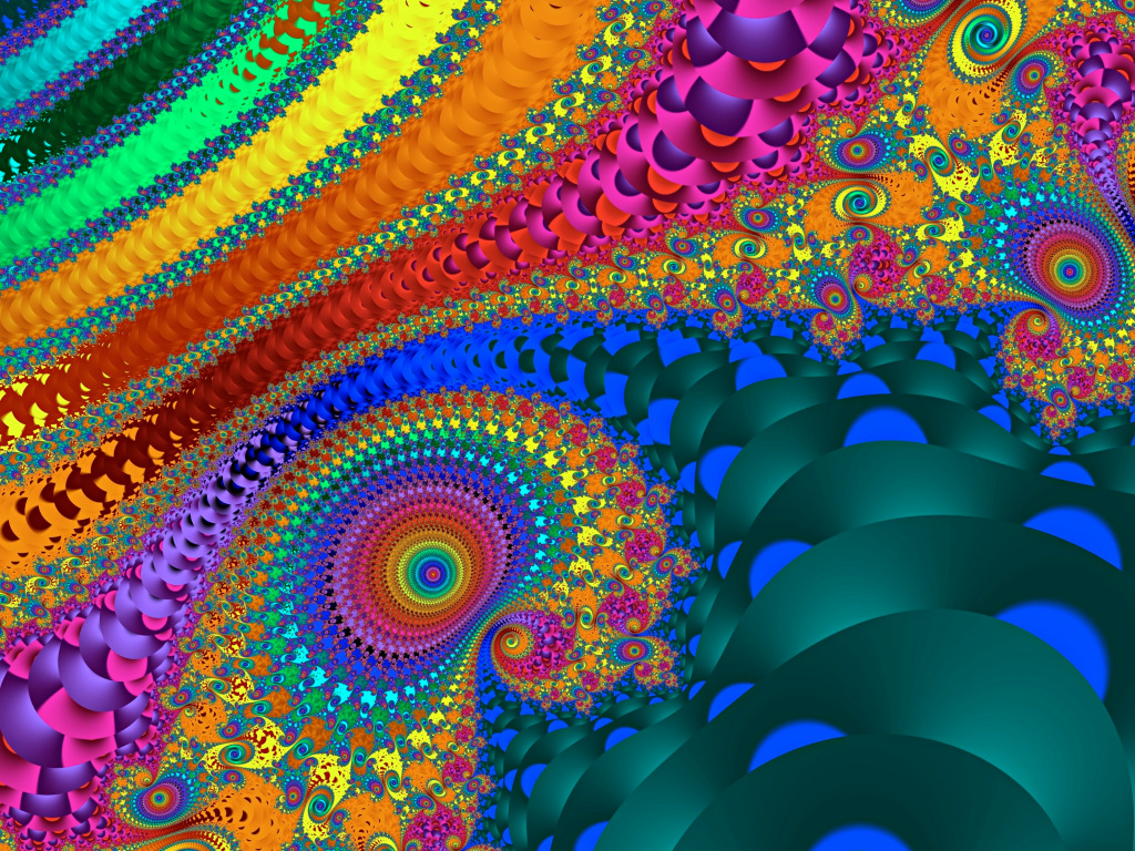 Colorful Fractal jigsaw puzzle in Fractals puzzles on TheJigsawPuzzles.com