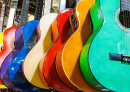 Colorful Guitars at the Grand Bazaar in Istanbul