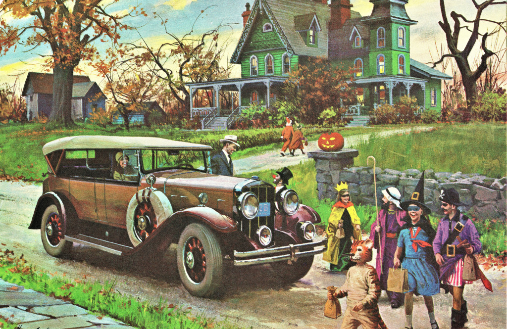 1929 Франклин Спорт Туринг jigsaw puzzle in Автомобили и Мотоциклы puzzles on TheJigsawPuzzles.com