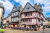 Traditional Half-Timbered Houses in Morlaix