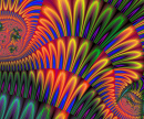 Abstract Colorful Fractal Artwork