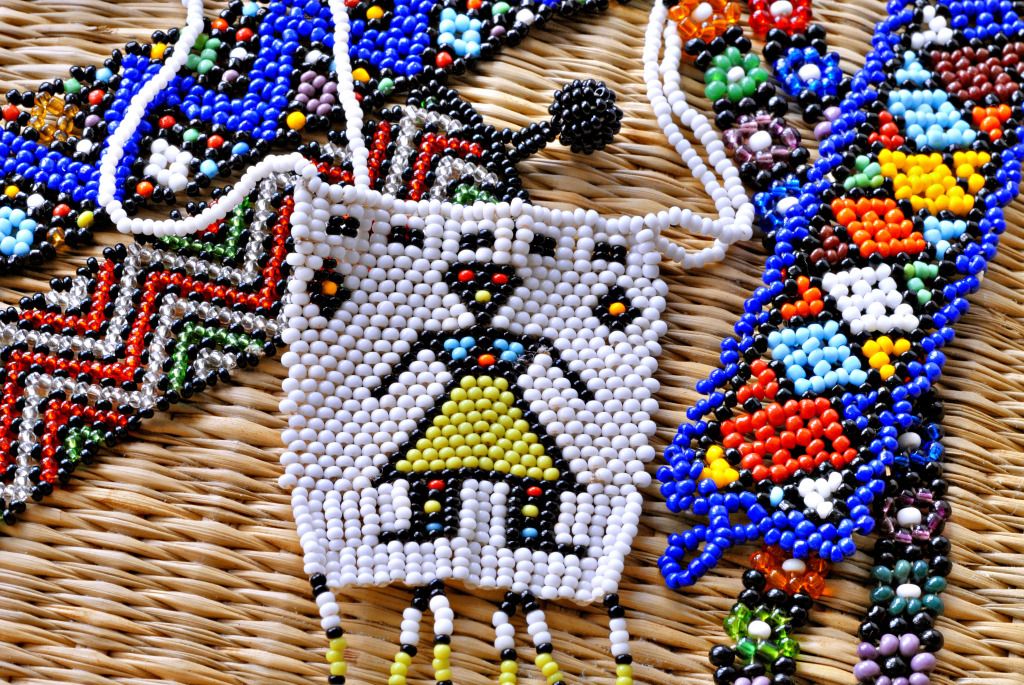 African Beads jigsaw puzzle in Handmade puzzles on TheJigsawPuzzles.com