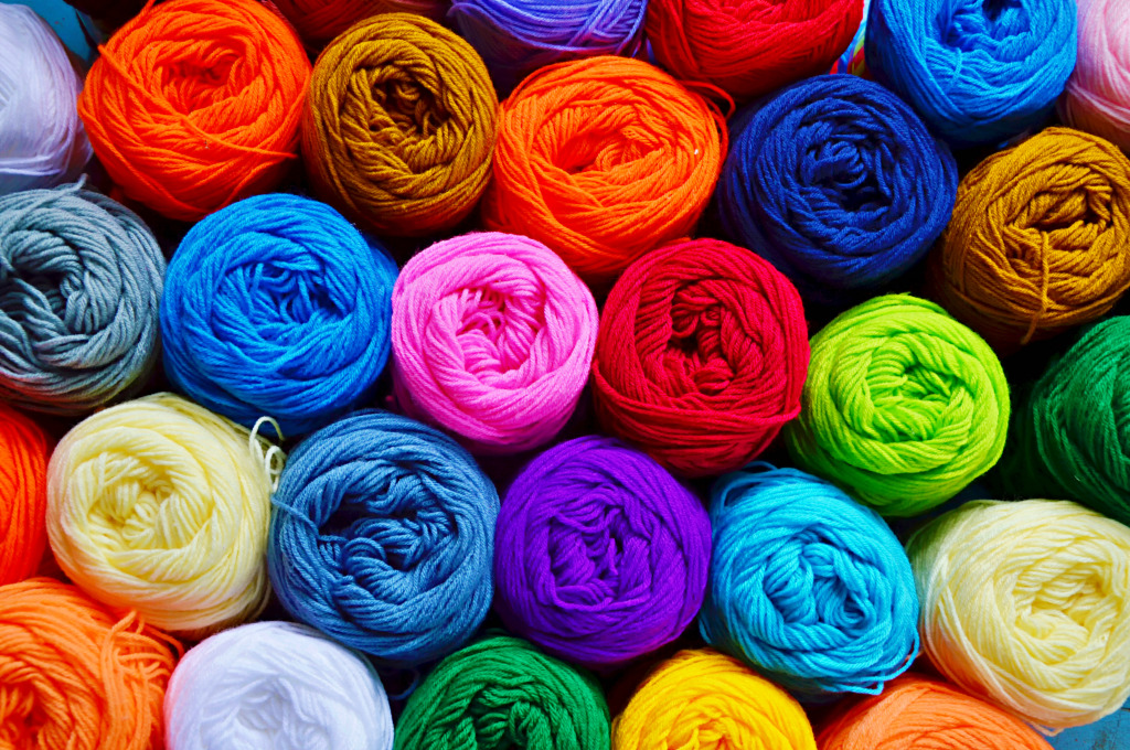 Colorful Yarn Balls jigsaw puzzle in Macro puzzles on TheJigsawPuzzles.com