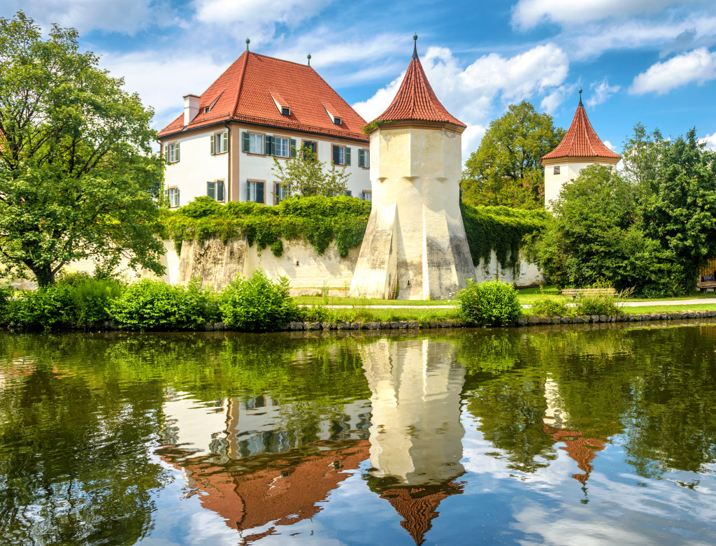 Castelo de Blutenburg em Munique, Alemanha jigsaw puzzle in Castelos puzzles on TheJigsawPuzzles.com