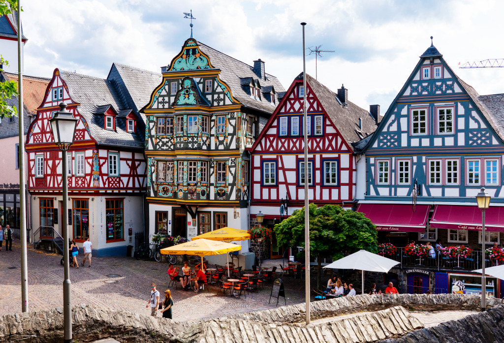 Streets of Idstein Town, Germany jigsaw puzzle in Street View puzzles on TheJigsawPuzzles.com