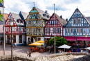 Streets of Idstein Town, Germany