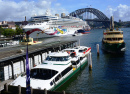 View of the Famous Sydney Harbor Bridge