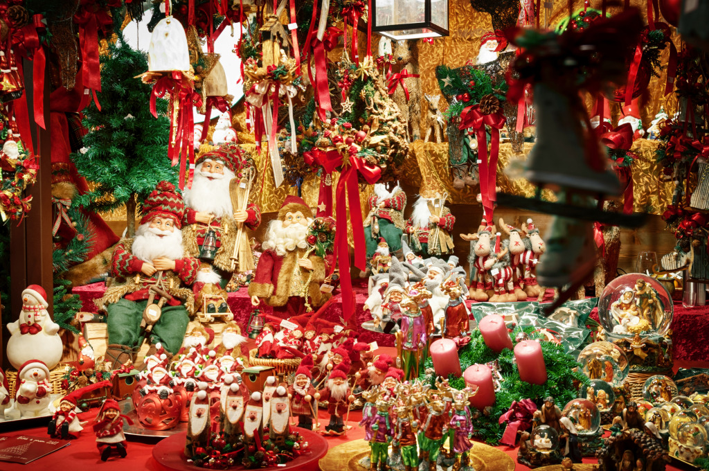 Christmas Market jigsaw puzzle in Christmas & New Year puzzles on ...