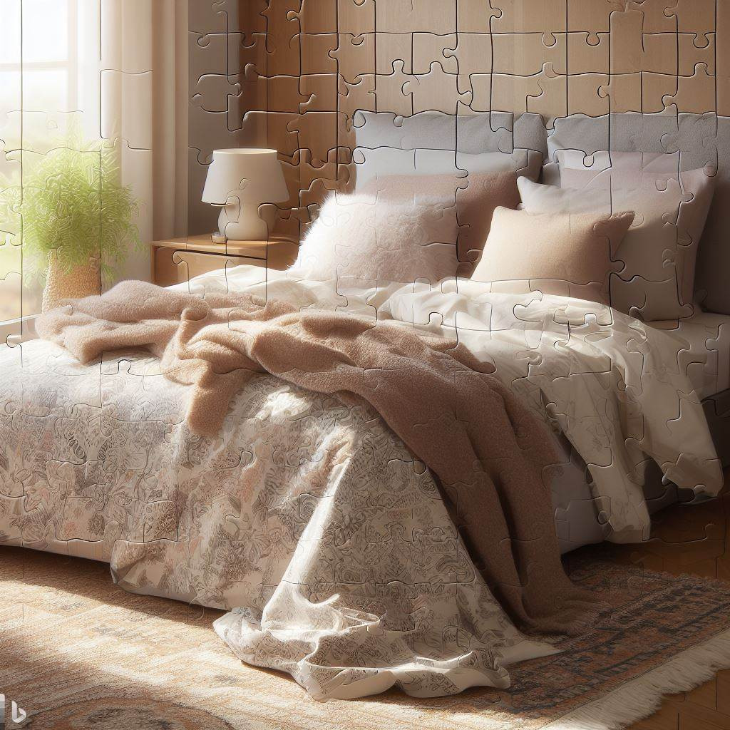 bed jigsaw puzzle in jovie ann abao puzzles on TheJigsawPuzzles.com