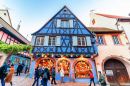 Christmas in Riquewihr, Alsace, France