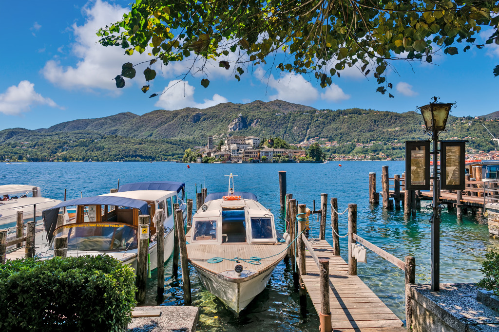 Lake Orta, Piedmont, Italy jigsaw puzzle in Great Sightings puzzles on TheJigsawPuzzles.com