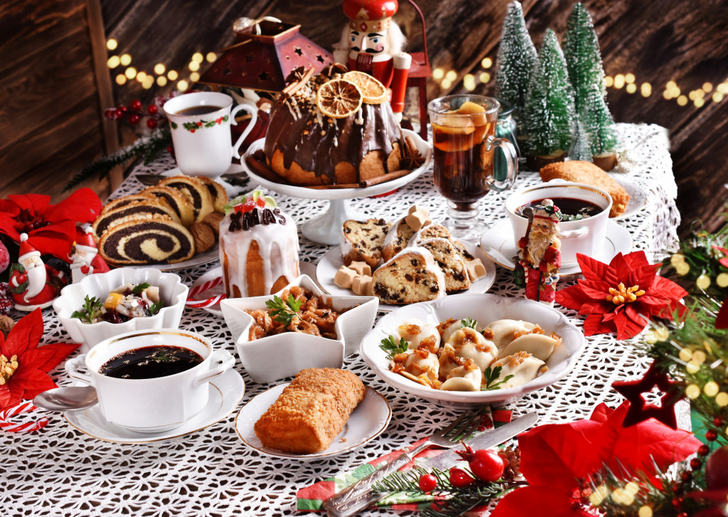 Christmas Eve in Poland jigsaw puzzle in Food & Bakery puzzles on TheJigsawPuzzles.com