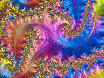 Colorful Fractal Design jigsaw puzzle in Fractals puzzles on ...