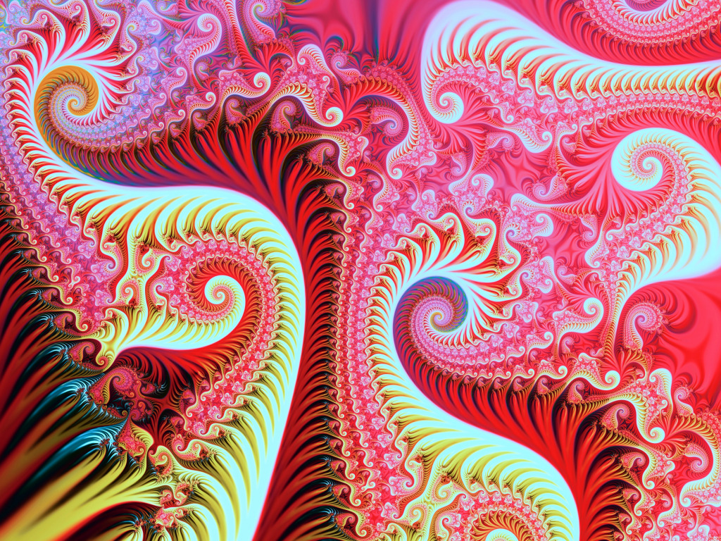 Abstract Fractal Spirals jigsaw puzzle in Fractals puzzles on TheJigsawPuzzles.com