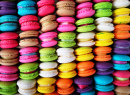Various Colored Macarons