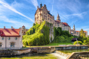 Sigmaringen Castle on a Cliff, Germany
