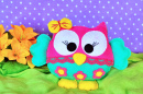 Cute Felt Owl Toy