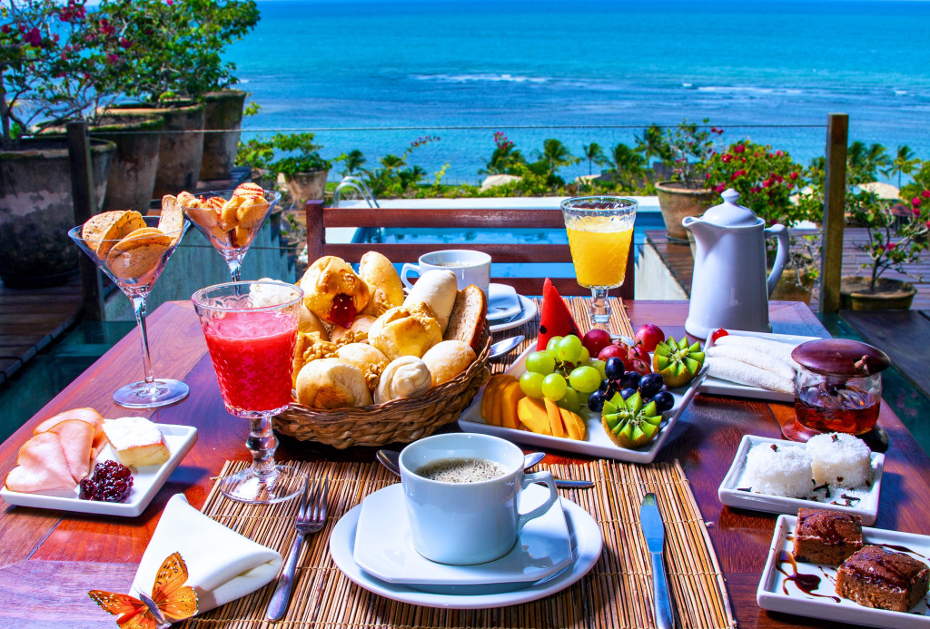 Breakfast in Northeastern Brazil jigsaw puzzle in Food & Bakery puzzles on TheJigsawPuzzles.com