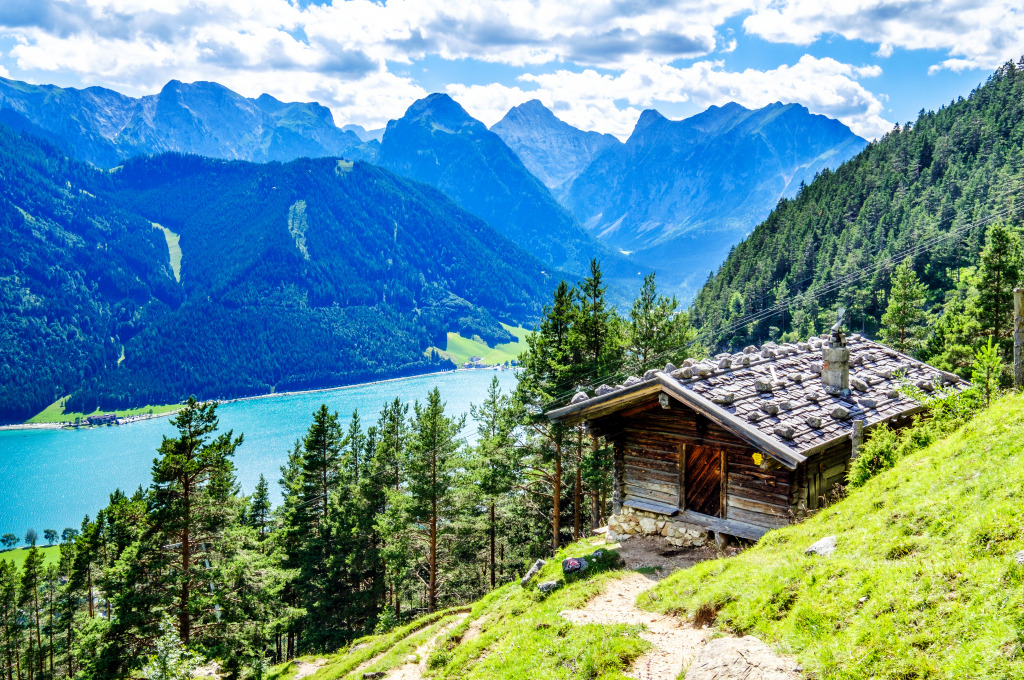 Puzzle La montagne des Karwendel, Autriche