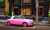 Pink Vintage Car, Seoul, South Korea