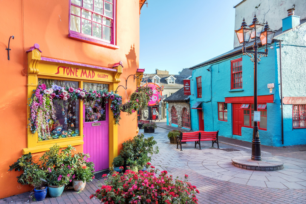 Traditional Colorful Irish Houses jigsaw puzzle in Street View puzzles on TheJigsawPuzzles.com