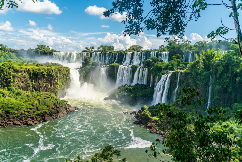 Iguazu Falls, Argentinian National Park jigsaw puzzle in Waterfalls puzzles on TheJigsawPuzzles.com