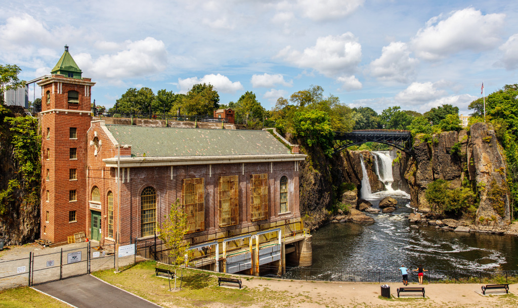 Old Hydro Power Station jigsaw puzzle in Waterfalls puzzles on TheJigsawPuzzles.com