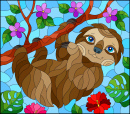 A Sloth On a Tree Branch