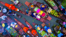 Famous Floating Market in Thailand