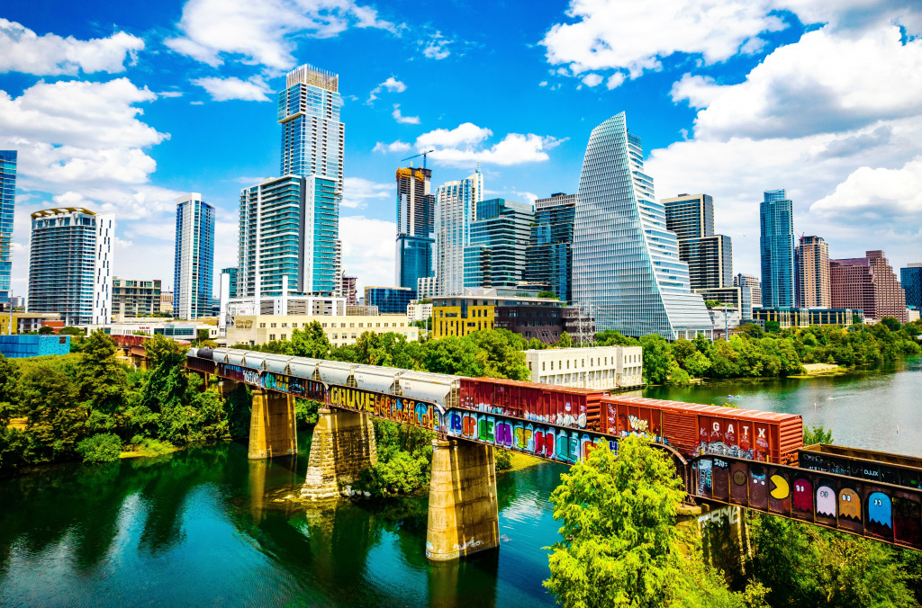 Austin City View jigsaw puzzle in Street View puzzles on TheJigsawPuzzles.com