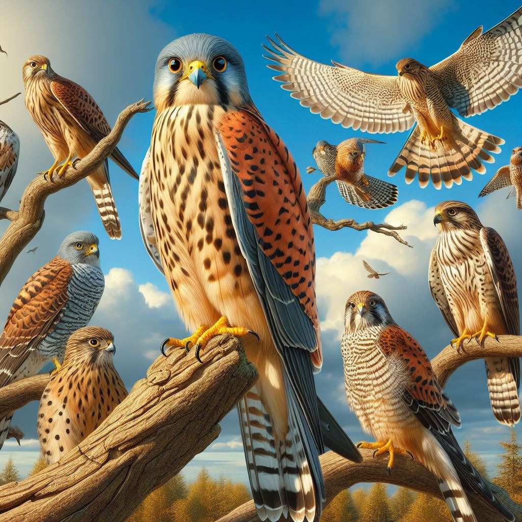 Birds of Prey jigsaw puzzle in Susan Robson puzzles on TheJigsawPuzzles.com