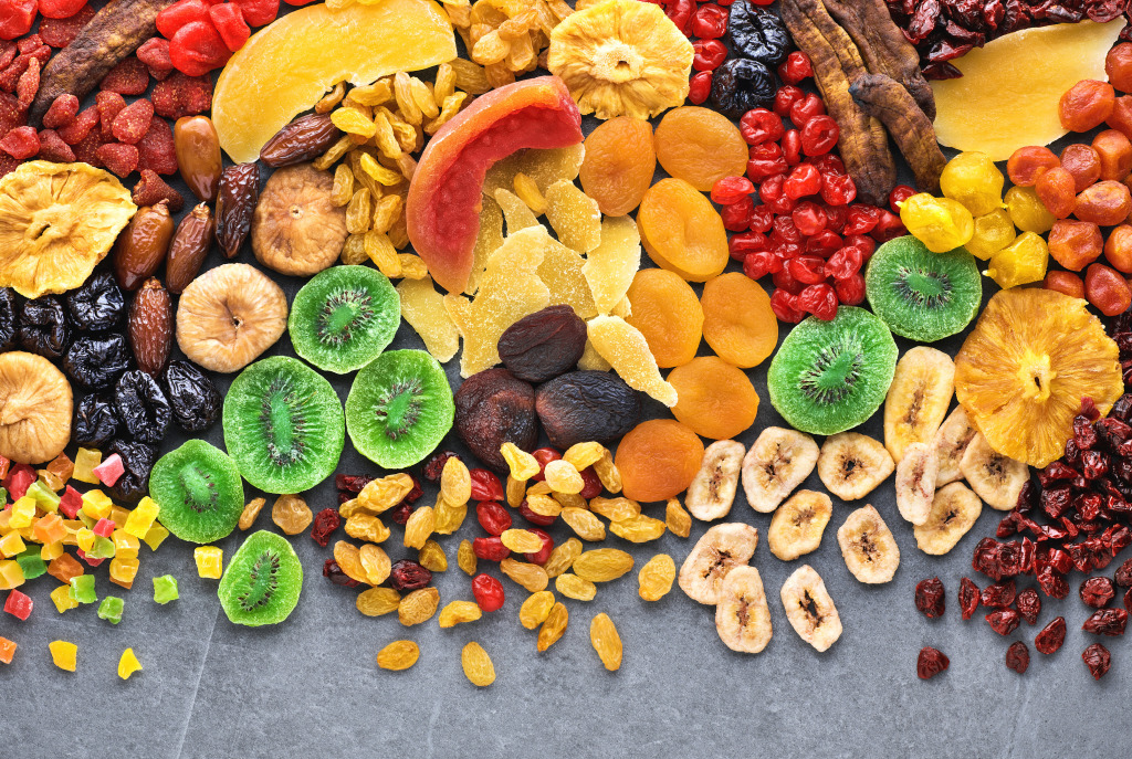 Dried Fruits and Berries jigsaw puzzle in Fruits & Veggies puzzles on TheJigsawPuzzles.com