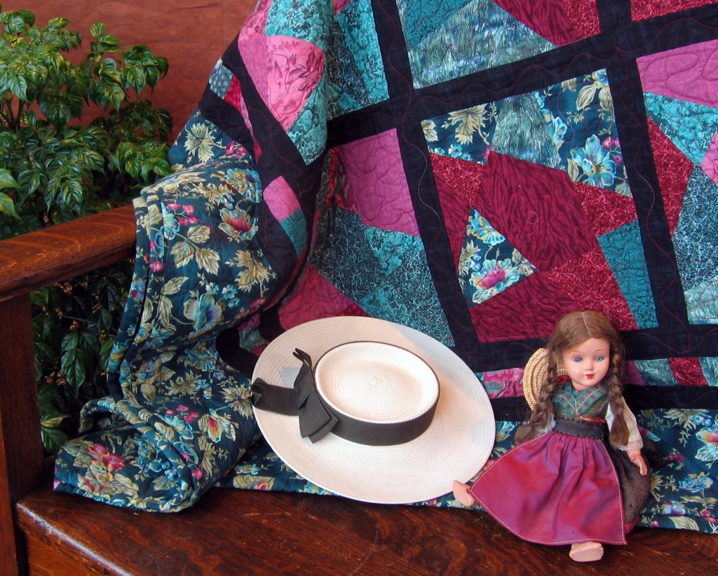 Hat, Doll and Quilt jigsaw puzzle in Bricolage puzzles on TheJigsawPuzzles.com
