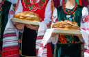 Bulgarian Greeting with a Loaf