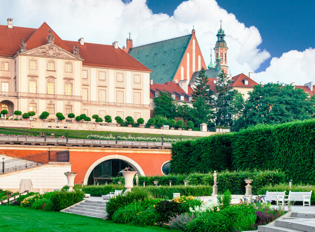 Royal Castle in the Old Town of Warsaw jigsaw puzzle in Castles puzzles on TheJigsawPuzzles.com
