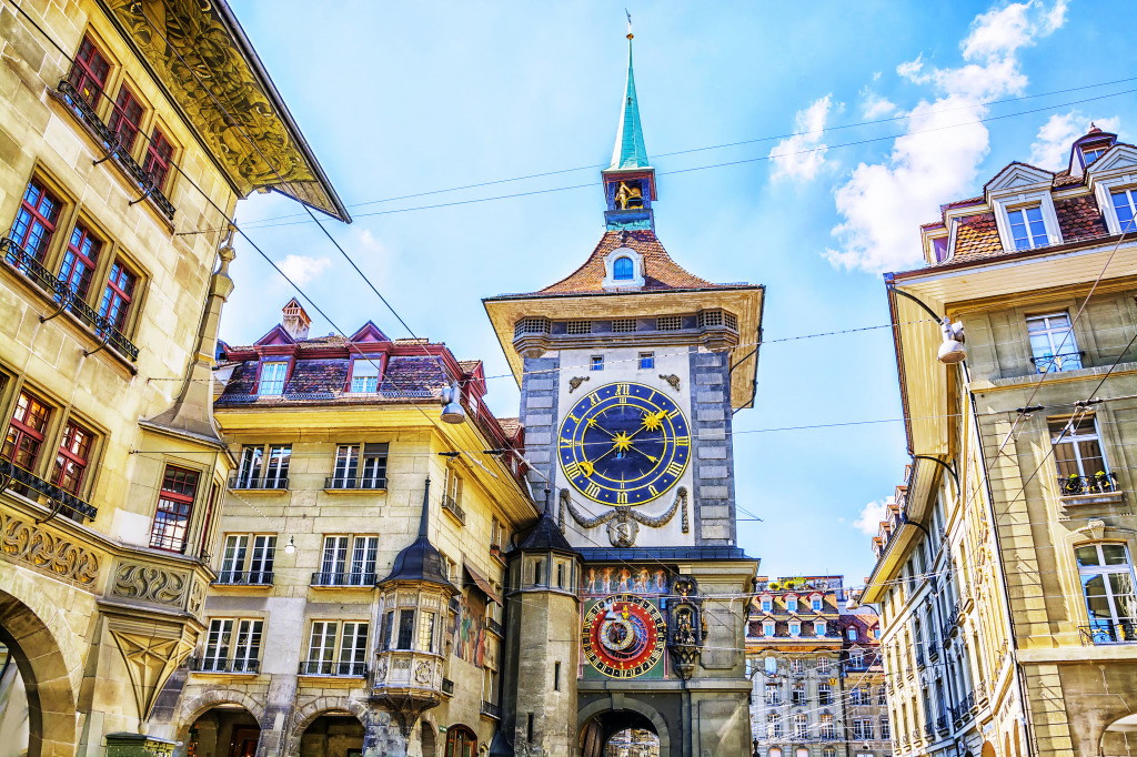 Astronomical Clock in Bern jigsaw puzzle in Street View puzzles on TheJigsawPuzzles.com
