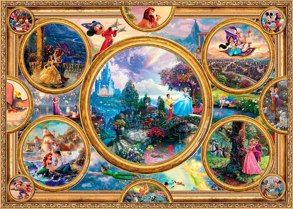 tableau_disney jigsaw puzzle in clarisse renaud puzzles on TheJigsawPuzzles.com