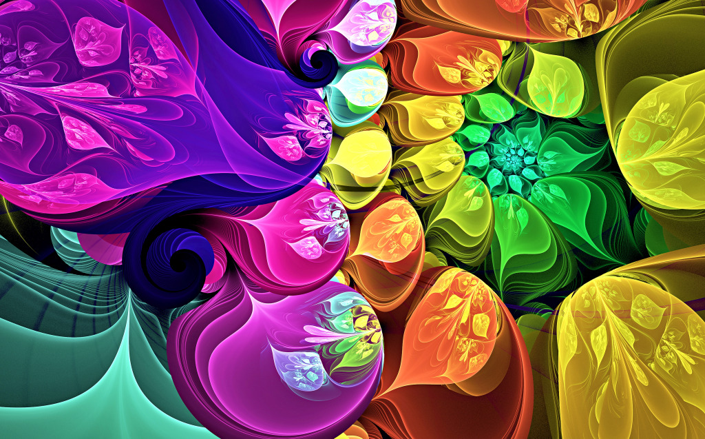 Dynamic Flowing Pattern jigsaw puzzle in Fractals puzzles on TheJigsawPuzzles.com