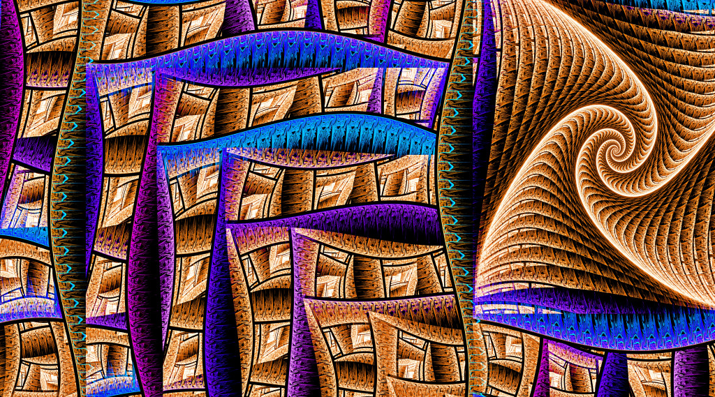 Heilige Geometrie jigsaw puzzle in Fractals puzzles on TheJigsawPuzzles.com