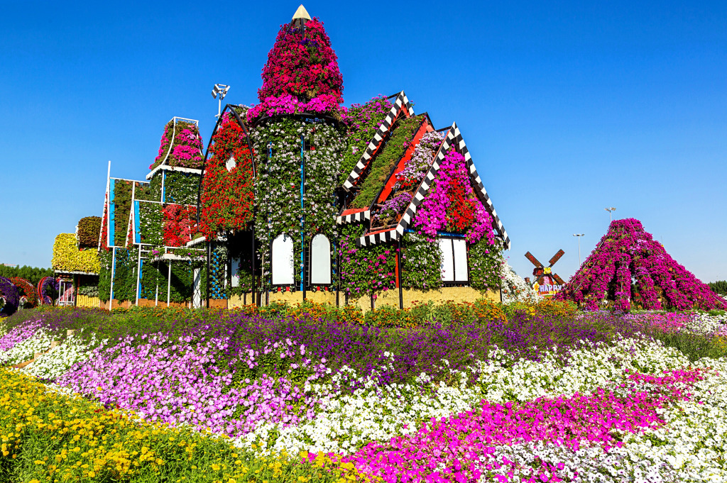 Dubai Miracle Garden jigsaw puzzle in Flowers puzzles on TheJigsawPuzzles.com